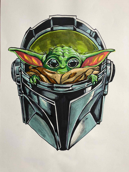 Bébé Yoda Mandalorian - Grogu