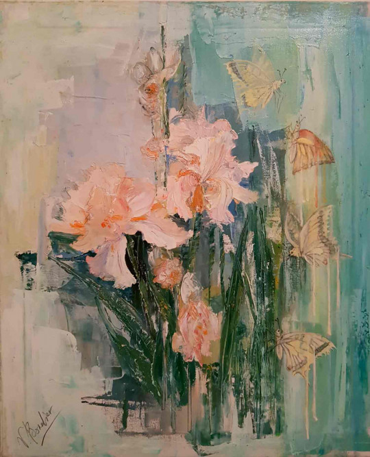 Les iris blancs