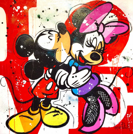 Mickey and Minnie, forever love