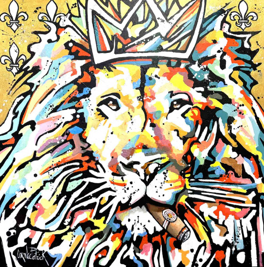Lion royal, version or