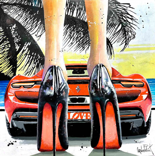 My Ferrari, my Louboutins and my holidays