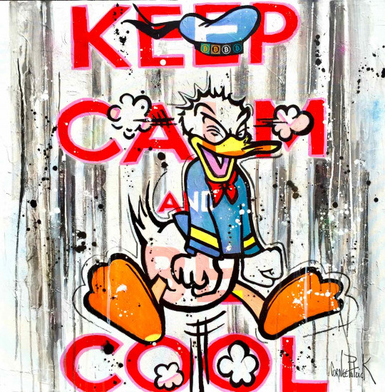 Donald Duck, keep calm and be cool