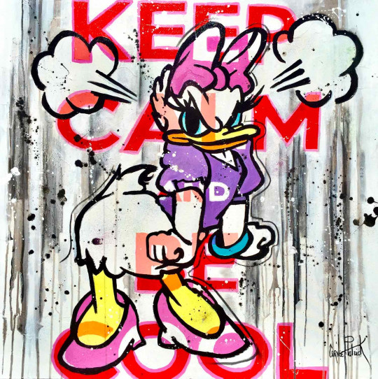 Daisy Duck, keep calm and be cool