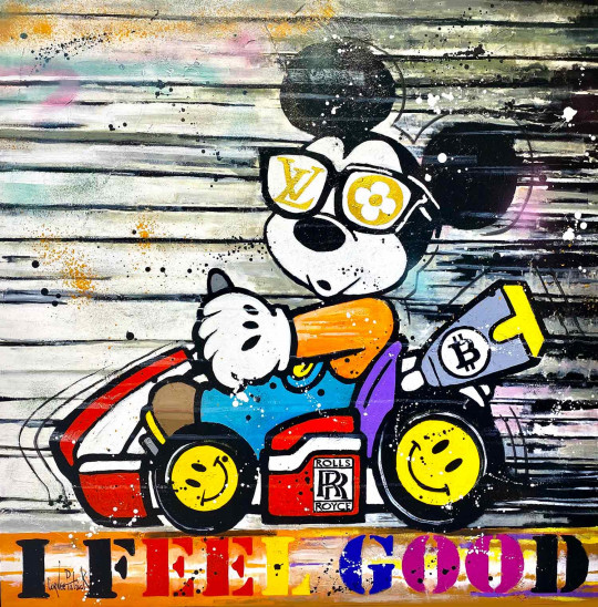 Mickey goes on holiday