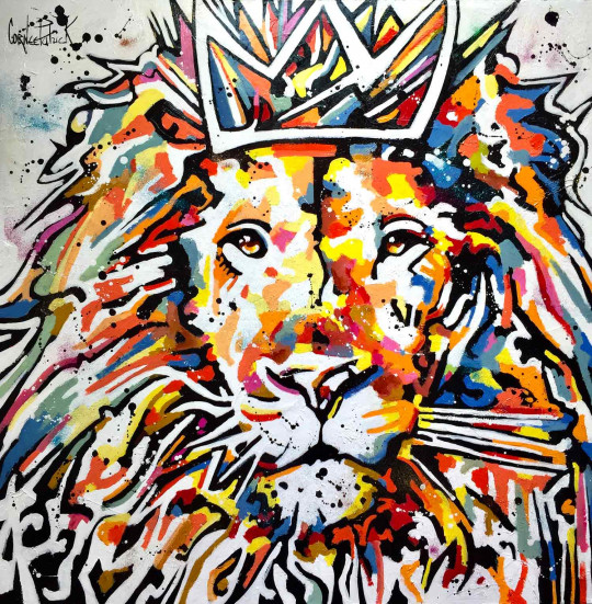Lion, the king is the king