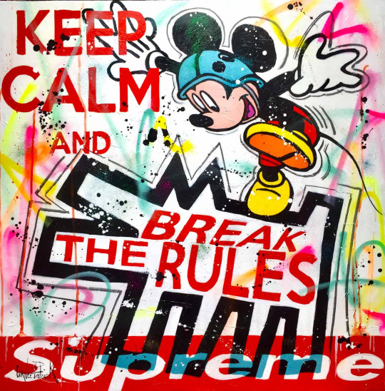 Mickey, break the rules