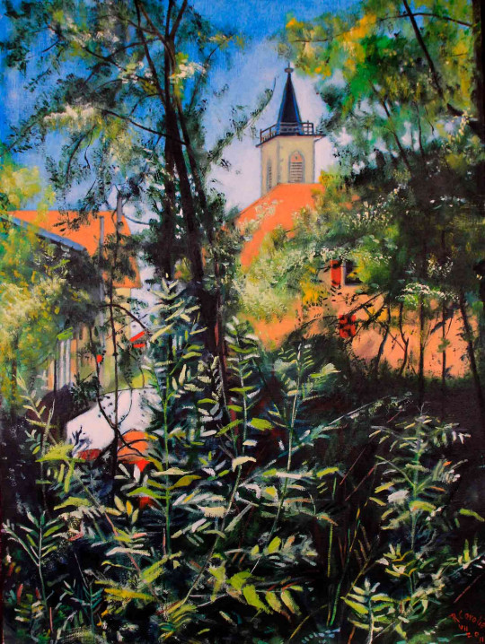 N° 832 L'église de Ruffieux.