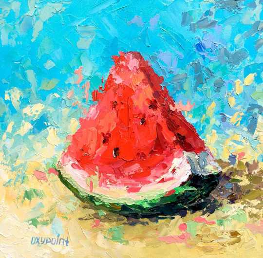 A slice of watermelon