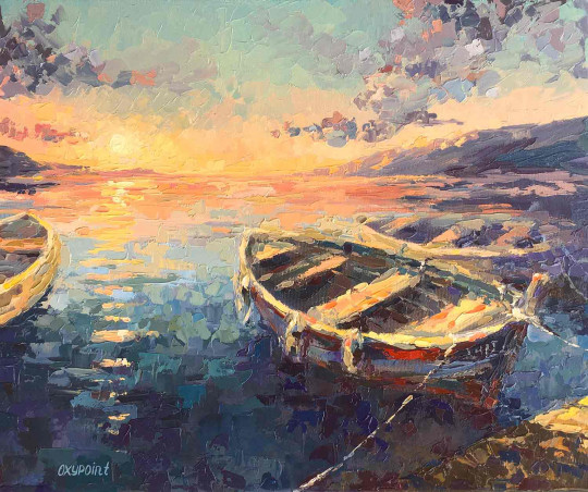 A moment of peace at sunset