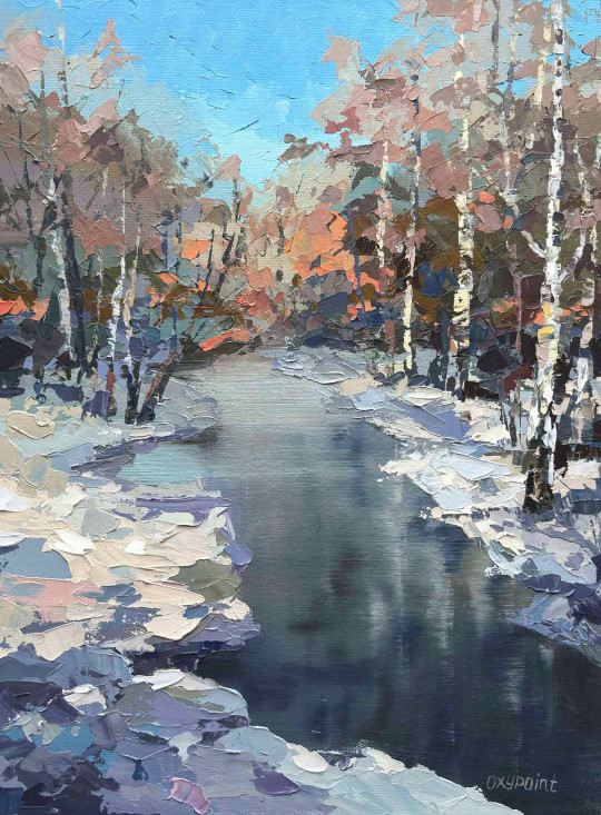 Stream in the grove