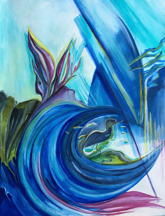 When the bird appears-Quand l'oiseau parait
