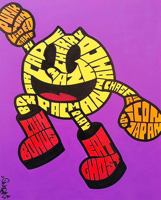 The Graff'Racters : PACMAN