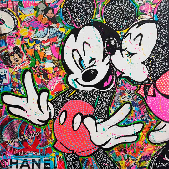 Mickey et Minnie in love