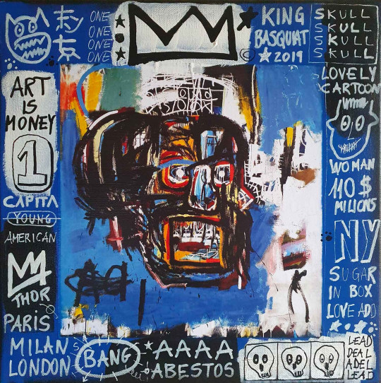 110M skull Basquiat