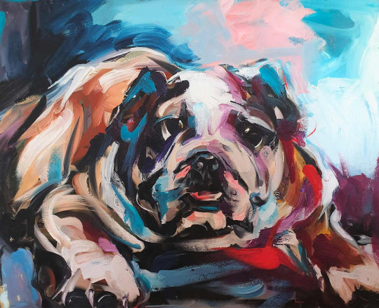Portrait Bulldog