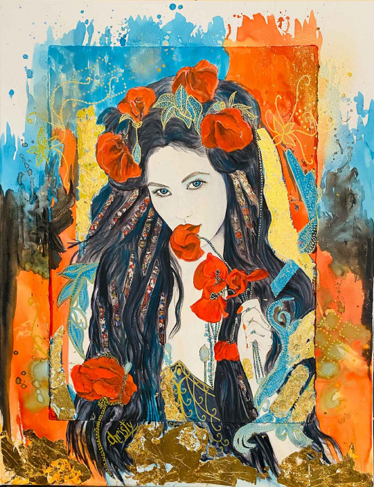Doux regard aux coquelicots