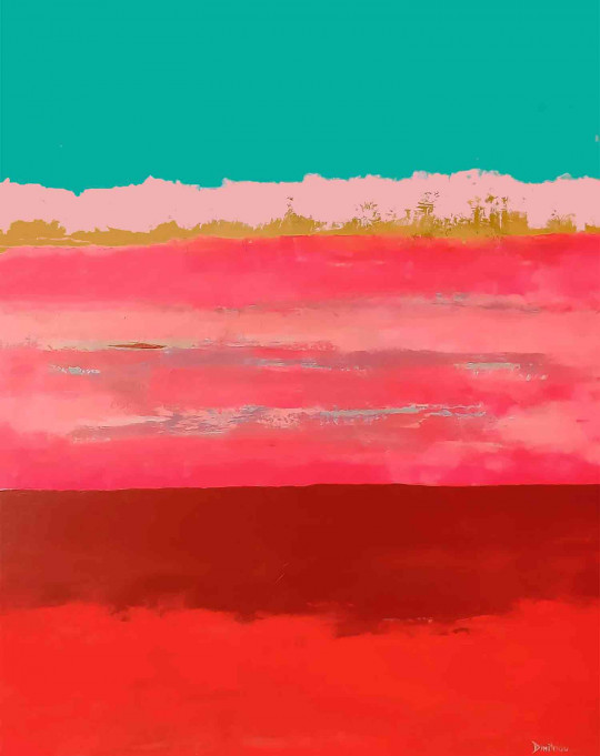 The beach
