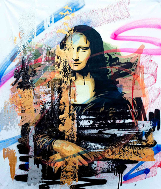 Mona Lisa Vandal Desfragmentation