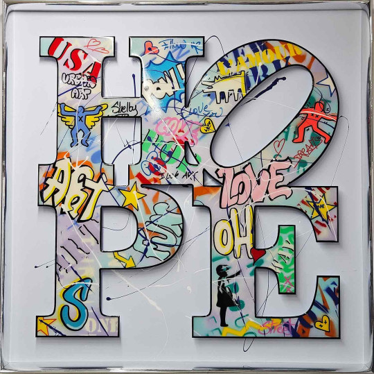Hope street art