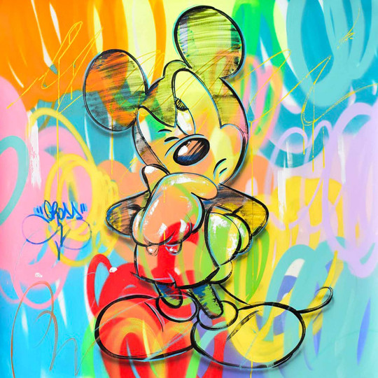 Mickey thinks