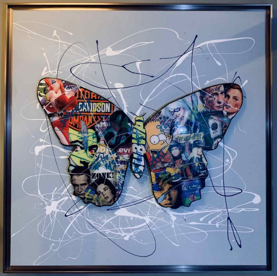 Butterfly Pop Art