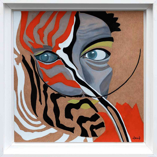 Ambiguïté graphique - série Portraits hybrides - Salvador Dali
