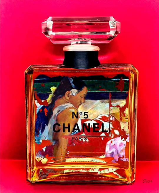 Collection Chanel autrement / hommage à P.Gaugin Vahiné