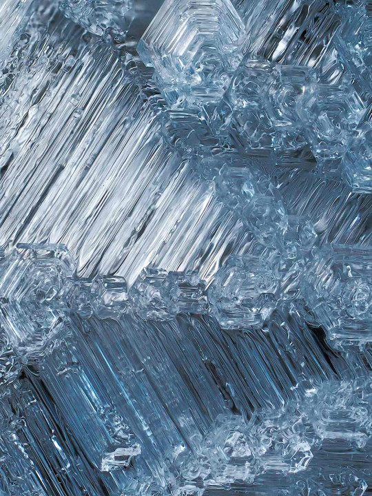 Escaliers de glace