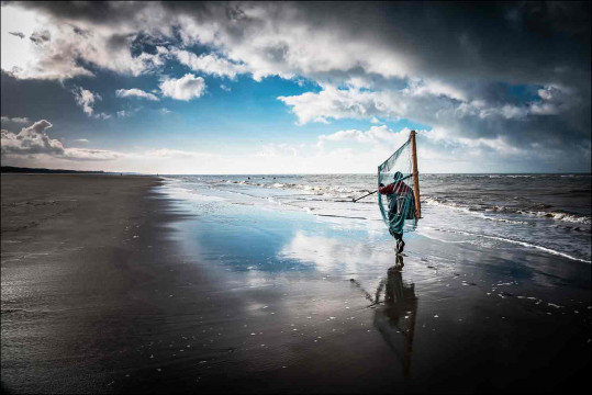 Le pêcheur de crevette