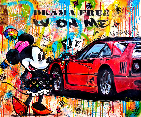 Pop Minnie Loubou LV Ferrari