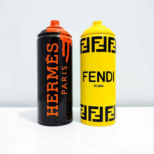 Hermès & Fendi Spraypaints