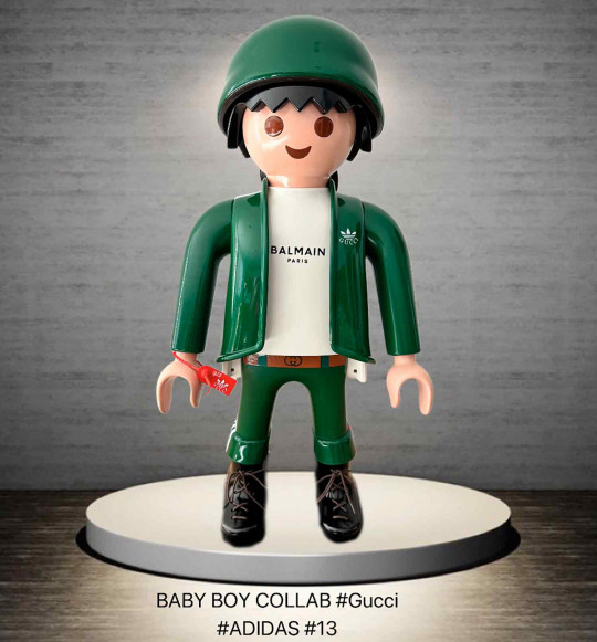 Playmobilxxl GUCCI ADIDAS collab