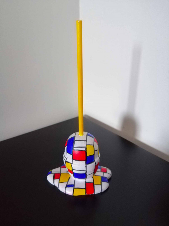 Mondrian lollipop