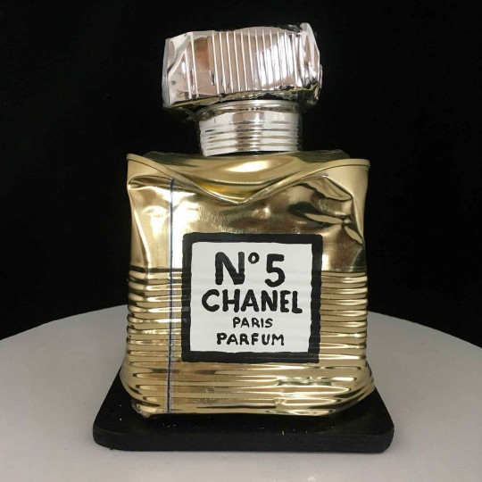 Crushed Chanel N.5 Mini Gold