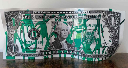 One dollar flow green