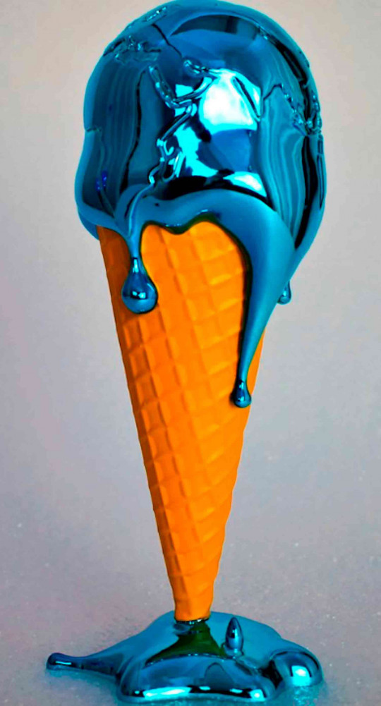 The last ice cream - Blue