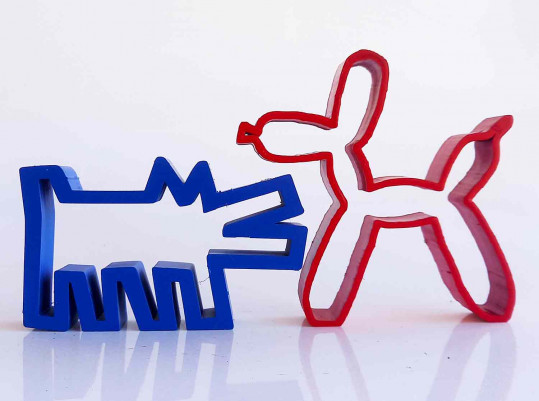 chiens Koons & Haring