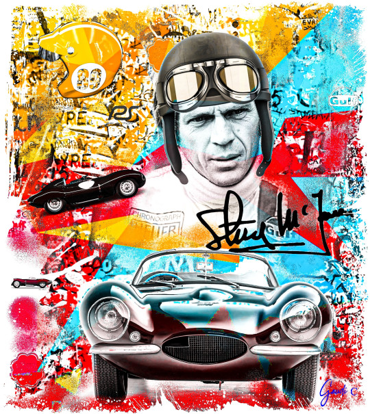 Steve McQueen jaguar car passion