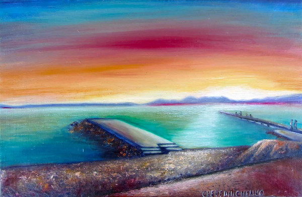Artalistic ✓ Peinture paysage à acheter - Oeuvres d'Art en ligne