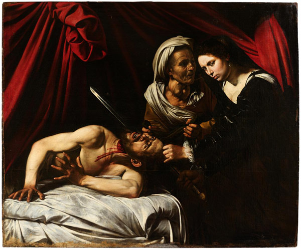 Judith décapitant Holopherne, attribué à Caravage