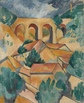 Le Viaduc à L’Estaque, Georges Braque